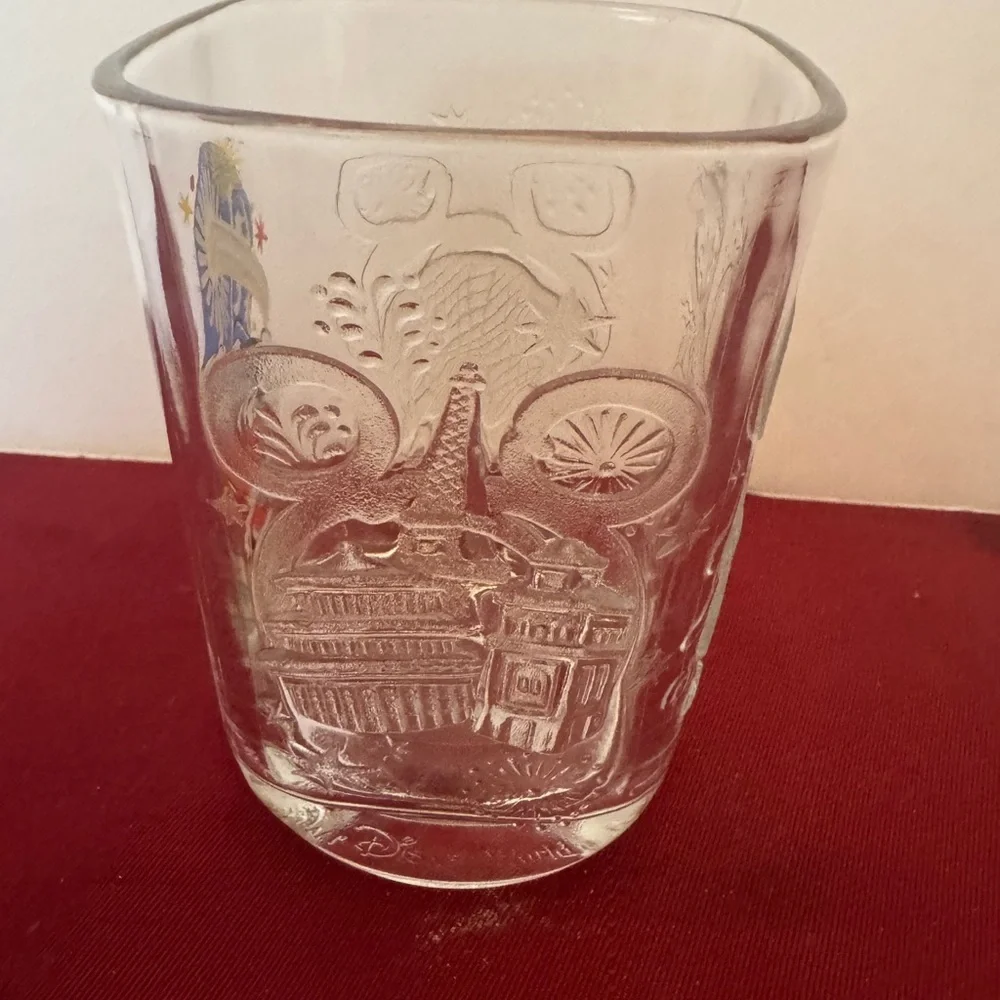Fantasia Sorcerer Mickey Disney Glass Tumbler McDonald's 2000 Epcot